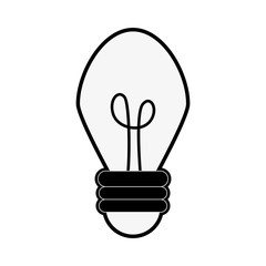 Bulb light energy icon vector illustration graphic design