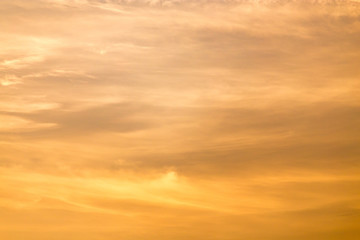 clouds in the sky at sunset as background