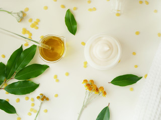 natural beauty skincare product for branding with the organic in