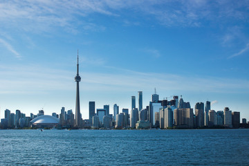 The skyline of Toronto, Canada