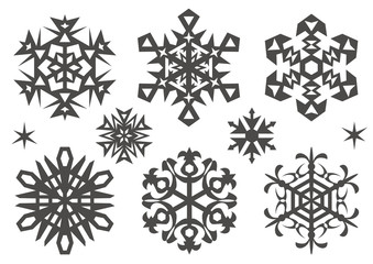 雪の結晶オブジェクト