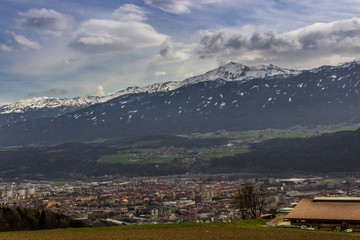 eatiful mountains landscape of Austria