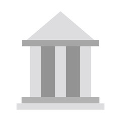 Greek building symbol icon vector illustration graphic design