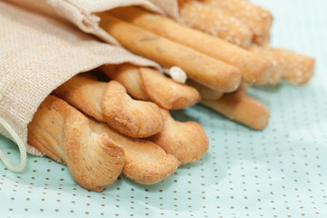 bread stick on sack