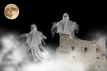 Geisterstunde zu Halloween