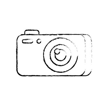 photography camera gadget studio equipment professional vector illustration