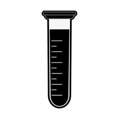 Test tube isolated icon vector illustration graphic design