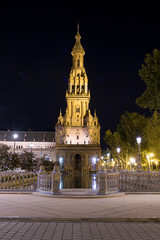 Fototapeta na wymiar Plaza De Espana Seville
