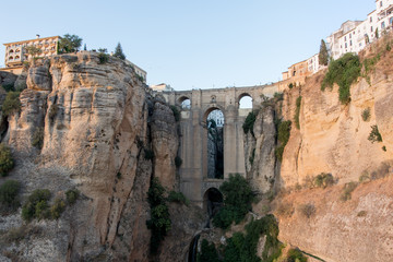 Fototapeta na wymiar Roman Bridge Puente Nuevo Ronda, Spain