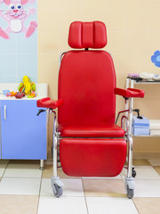 The image of medical chair