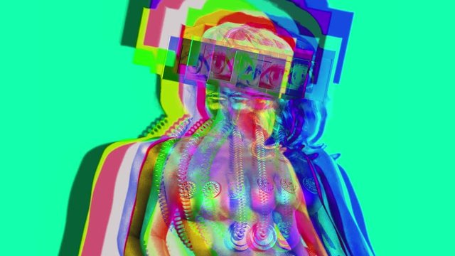 tv head woman