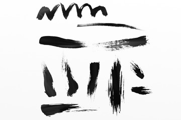brush strokes