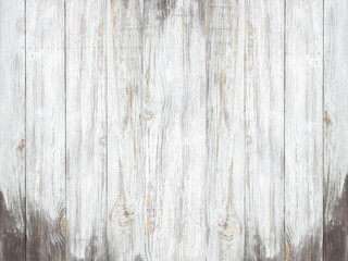 Fototapeta na wymiar white old wooden fence. wood palisade background. planks texture