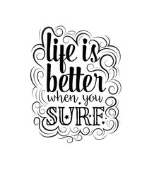 Summer time poster. Vector illustration.