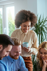 Feel-good time with friends