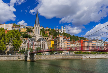 Old town of Lyon - France