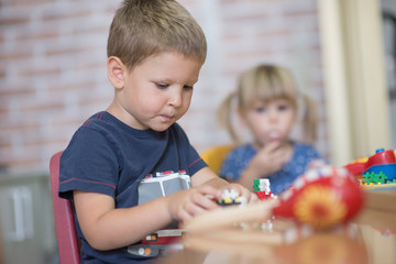 Kindergarten craft activity