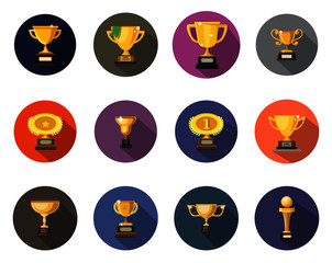 Trophy icons
