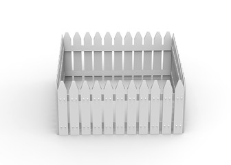 Wooden Fence Cage