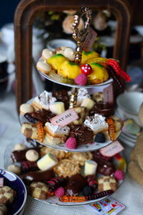 decorations for a mad tea party Alice in Wonderland