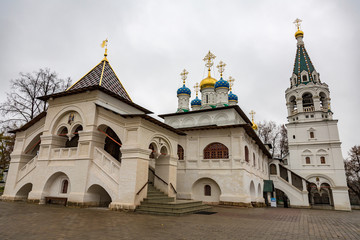 PAVLOVSKAYA SLOBODA, RUSSIA - NOVEMBER 11, 2017: Temple of the Annunciation of the Blessed Virgin Mary
