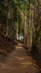 the place of the chapel of Höttinger Bild in Austria