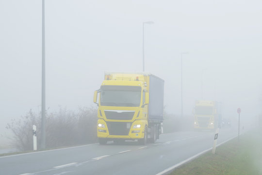 Nebel, schlechte Sicht