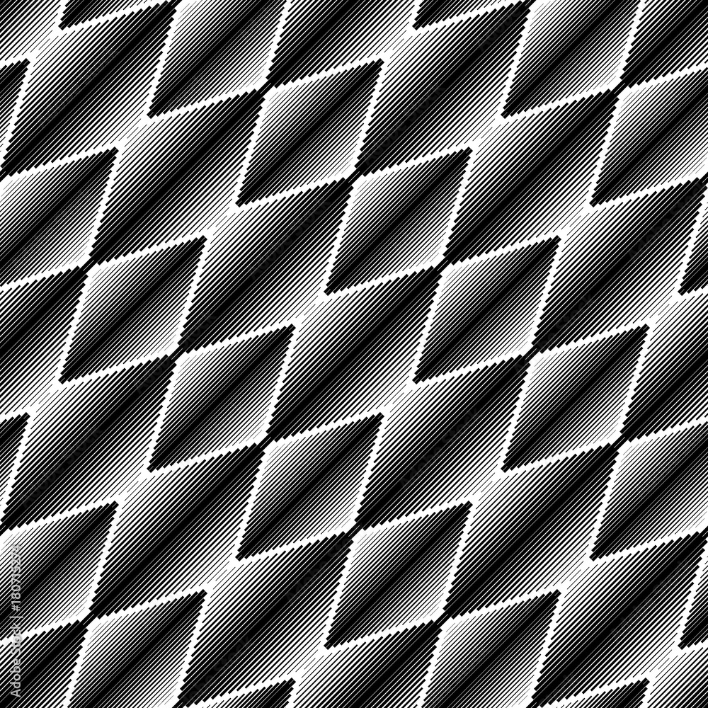 Poster universal linear geometric seamless pattern with transition