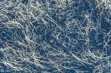 Background of the frozen grass covered with frost
