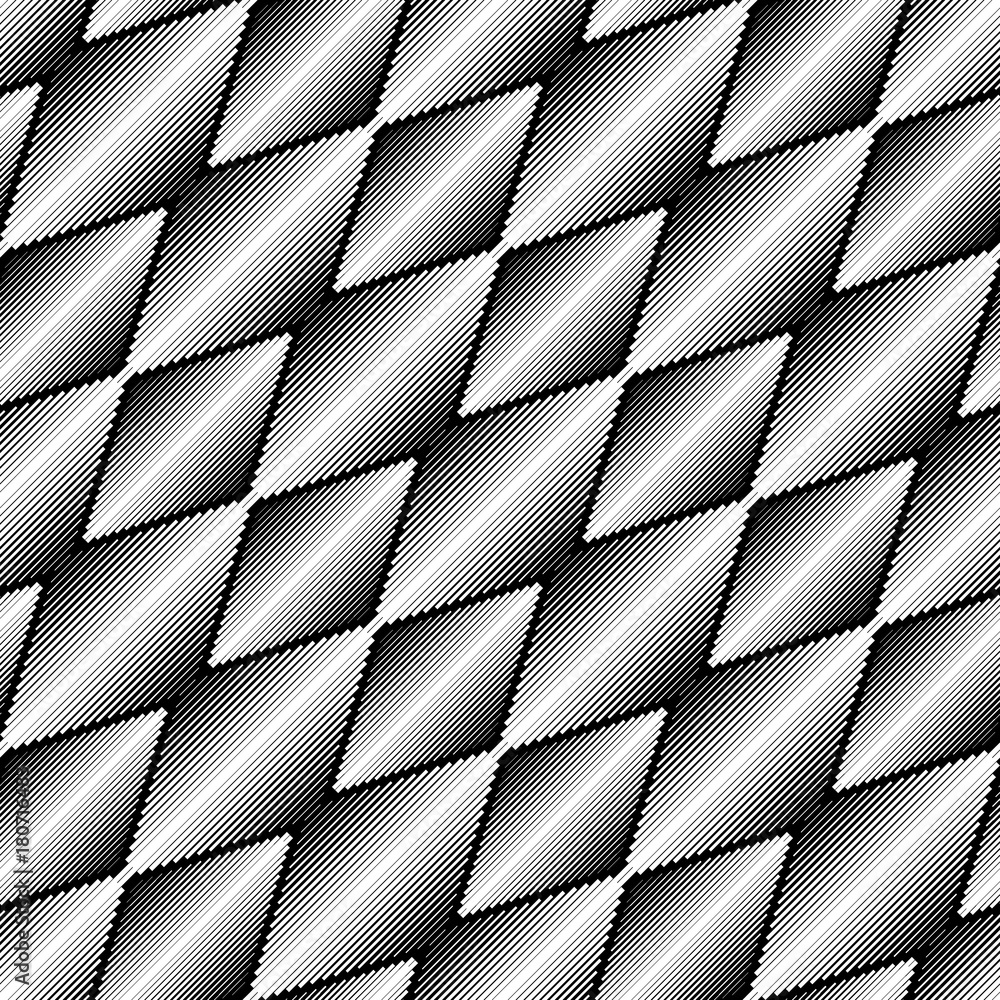 Poster universal linear geometric seamless pattern with transition