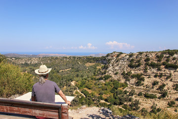 Margarites Gorge, West Crete, Panorama