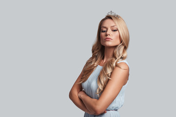 Naklejka premium Real queen. 