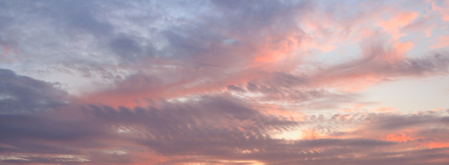 Sky sunset or sunrise background.