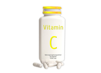 Vitamin C Dose Nahrungsergänzungsmittel