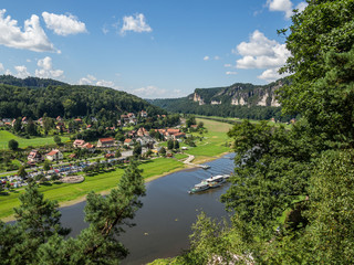 Fototapeta na wymiar Kleine Bastei Elbsandsteingebirge,Sachsen
