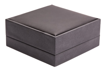 Photo closeup isolated of gift box on white background