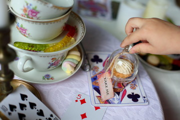 decorations for a mad tea party Alice in Wonderland