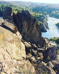 The abyss in the rock