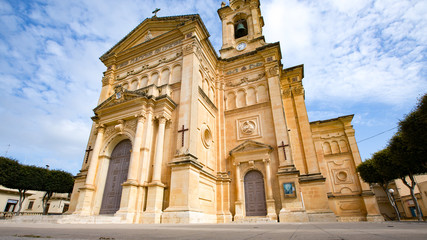 Fototapeta premium Cathedral in Mgarr Malta