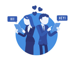 Pair chatting in messenger