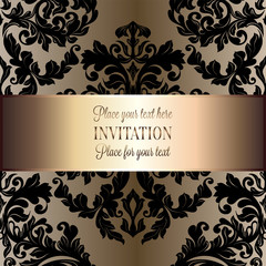 Abstract background with vintage frame