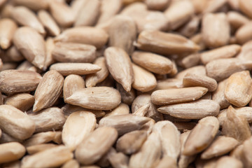 photo closeup sunflower seeds cleared