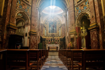 Fototapeta premium Inside the Church