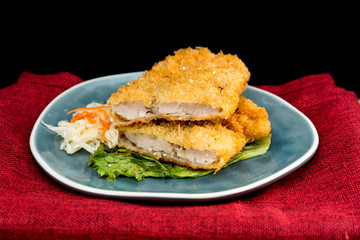 Handmade Japanese fried chicken ready to eat