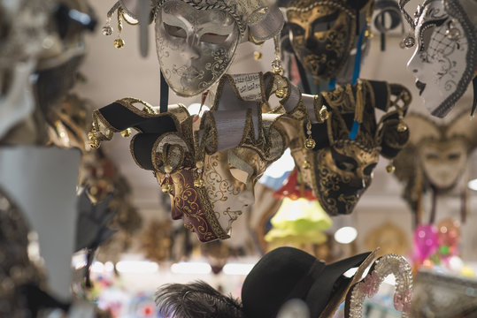 Carnaval de Venecia. M&aacute;scaras