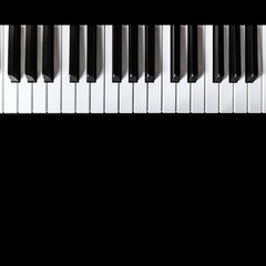 Obraz premium Piano and Piano keyboard