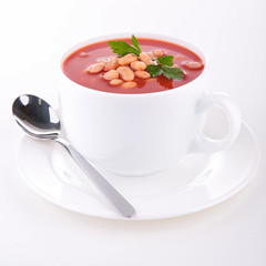 bean and tomato soup