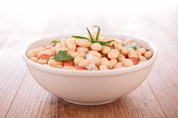 white bean salad
