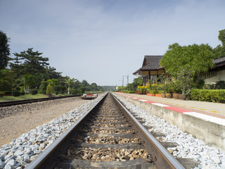 Fototapeta na wymiar Old Railways Station
