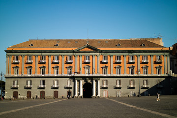 bourbon palace in naples near the port